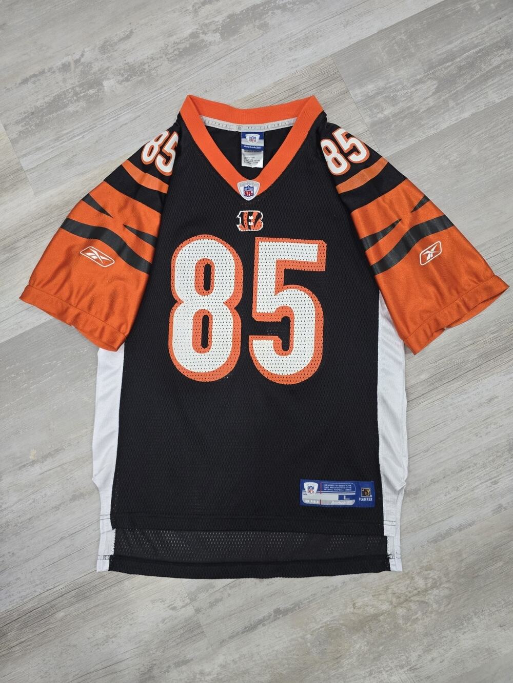 Vintage Cincinnati Bengals Chad Johnson #85 Reebok Jersey - Youth L Ocho Cinco